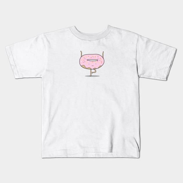 Yoga Doughnut Kids T-Shirt by itscathywu